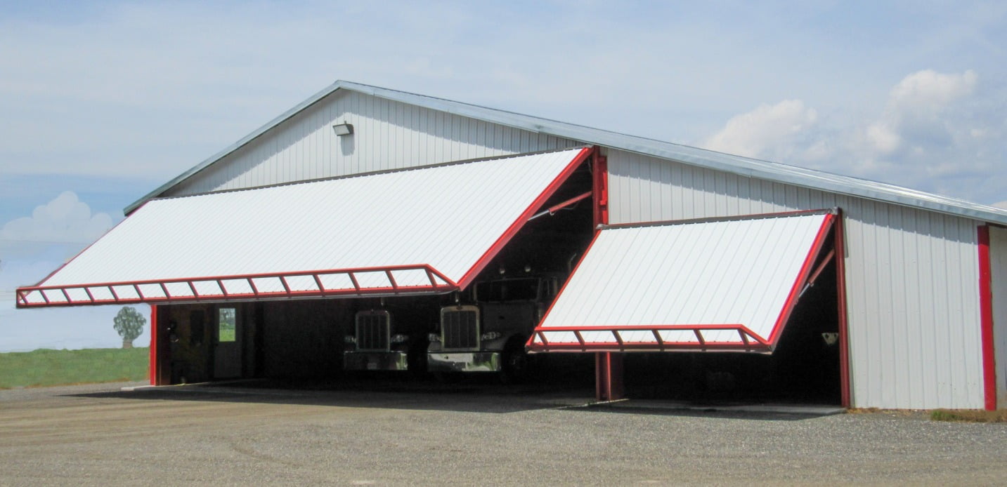 Old Shed, New PowerLift Doors